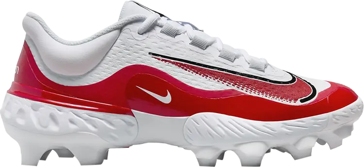 

Кроссовки Alpha Huarache Elite 4 Low MCS 'White University Red', белый, Красный;белый, Кроссовки Alpha Huarache Elite 4 Low MCS 'White University Red', белый
