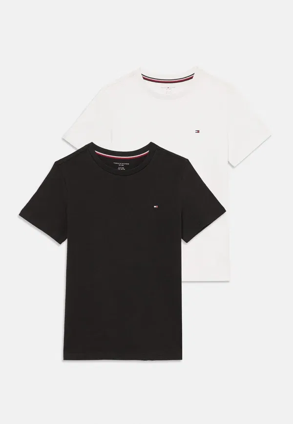 Комплект из 2 футболок Tommy Hilfiger, белый/черный