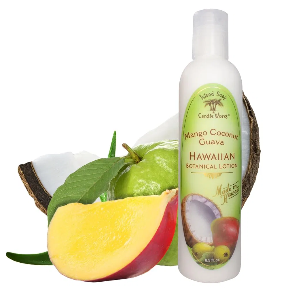 Лосьон для тела Hawaiian Botanical, Island Soap & Candle Works, 251 мл, Кокос