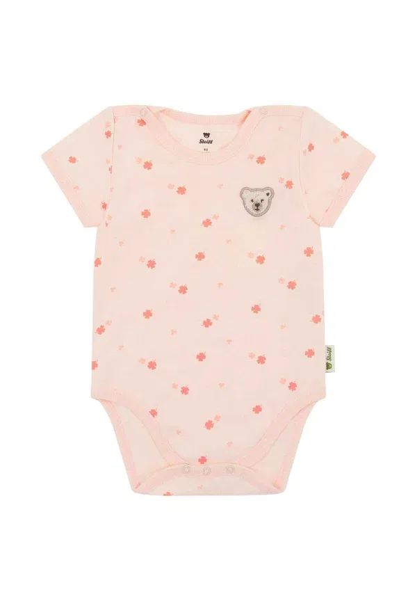 Боди с цветочным принтом wellness-body Steiff Pearl Blush, жемчужный