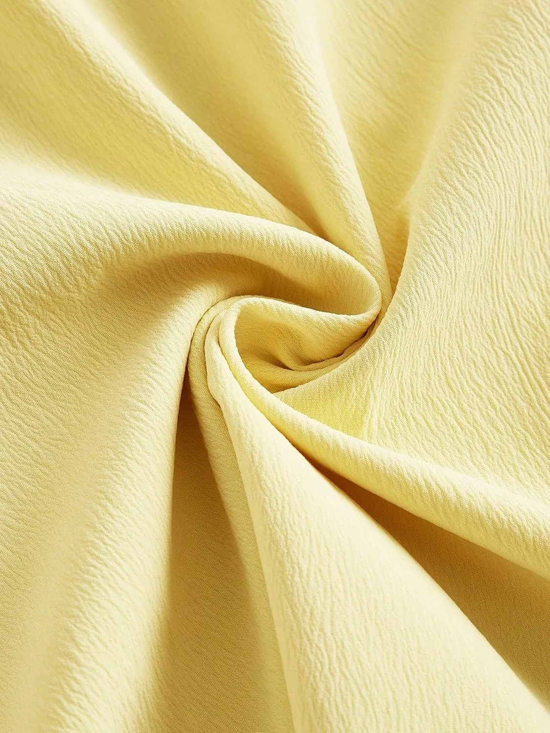 Женское повседневное миди-платье с завязками и драпировкой бюста Yellow — фото 3