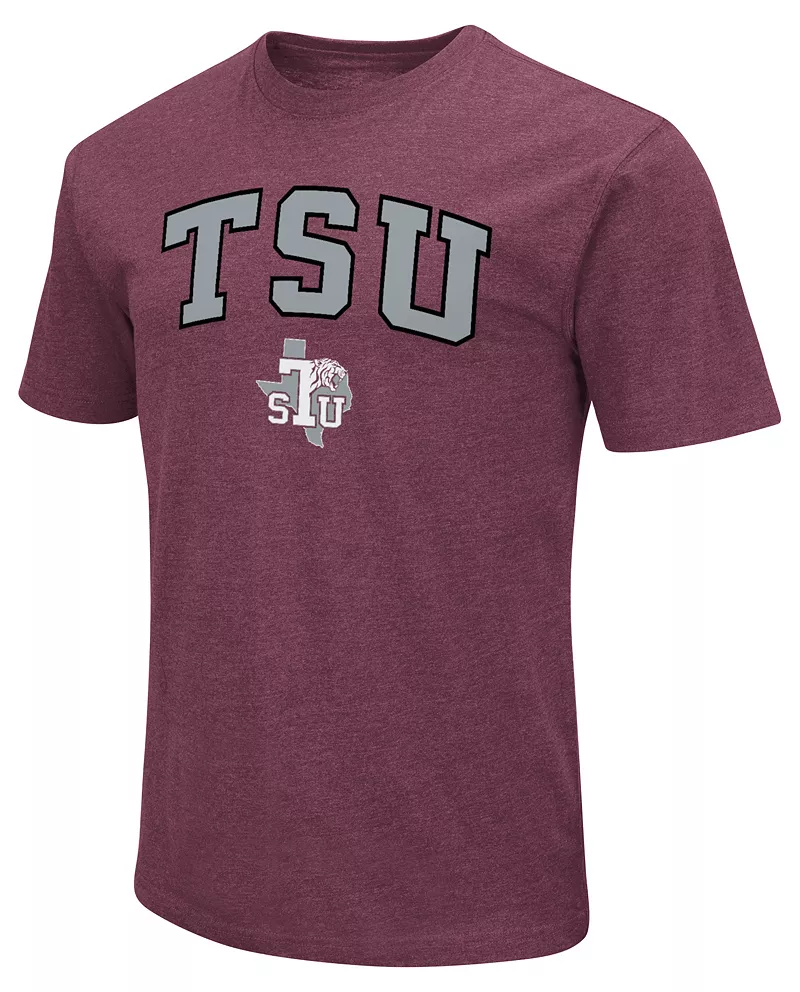 

Мужская темно-бордовая футболка Colosseum Texas Southern Tigers