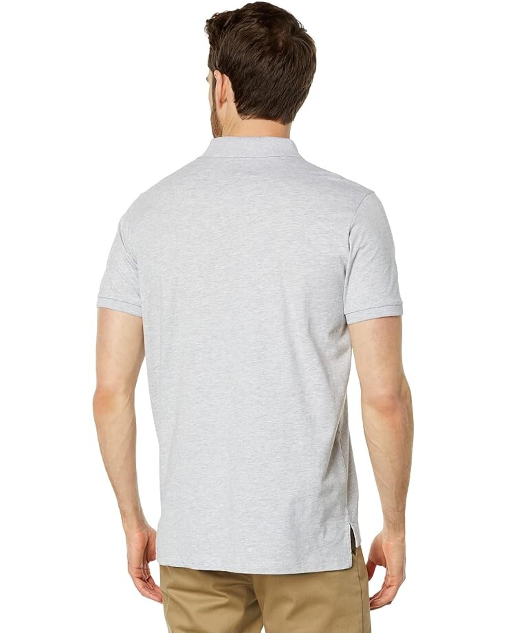 

Поло U.S. POLO ASSN. Solid Jersey Polo Shirt, цвет Heather Light Grey