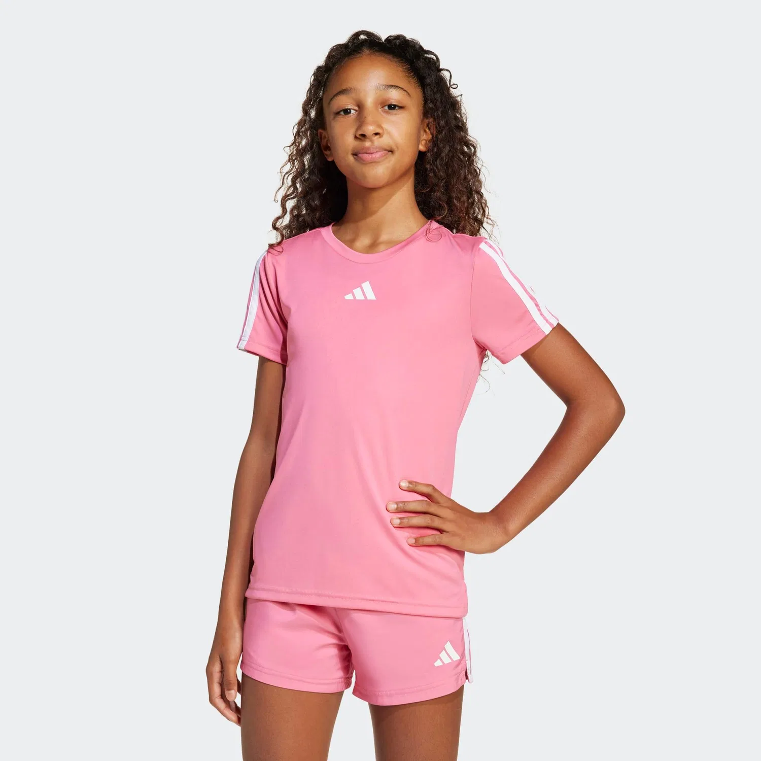 Детская футболка с коротким рукавом Adidas, Rosa