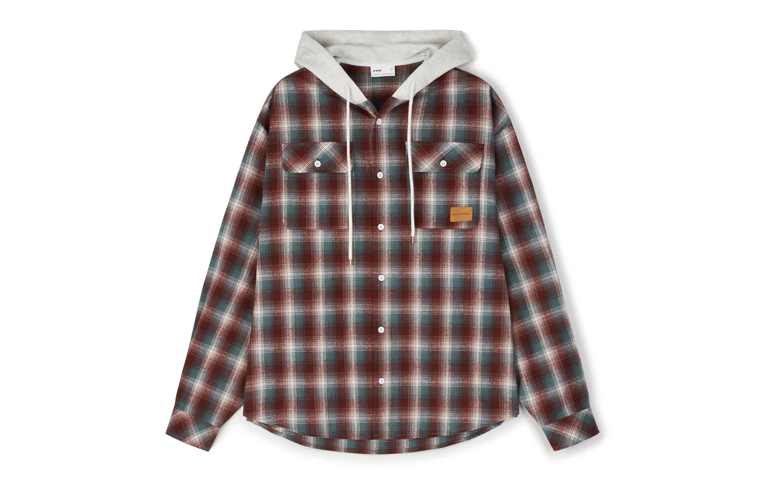 Детская рубашка с длинным рукавом FPA, Vintage Red