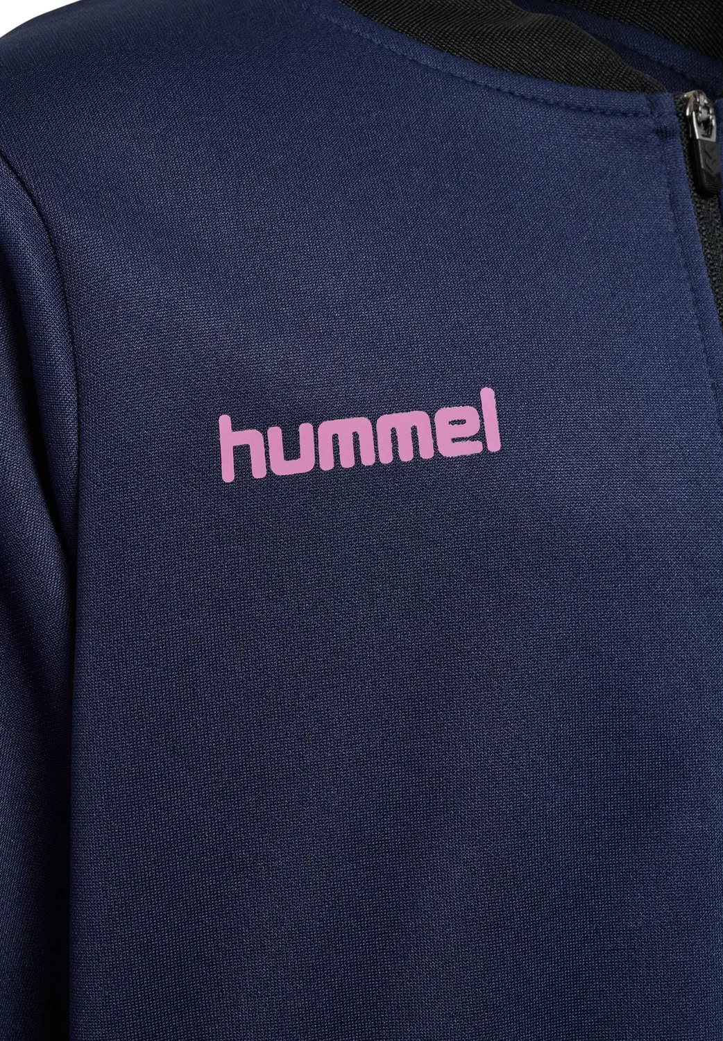 Детская тренировочная куртка Hmlblaze club 26 на молнии, унисекс Hummel, Marine Pink — фото 3