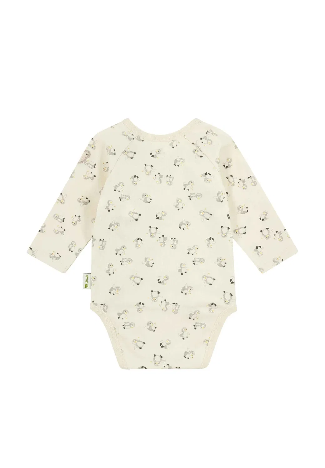 Wickelbody langarm baby wellness unisex - body Steiff, Eggnog — фото 2
