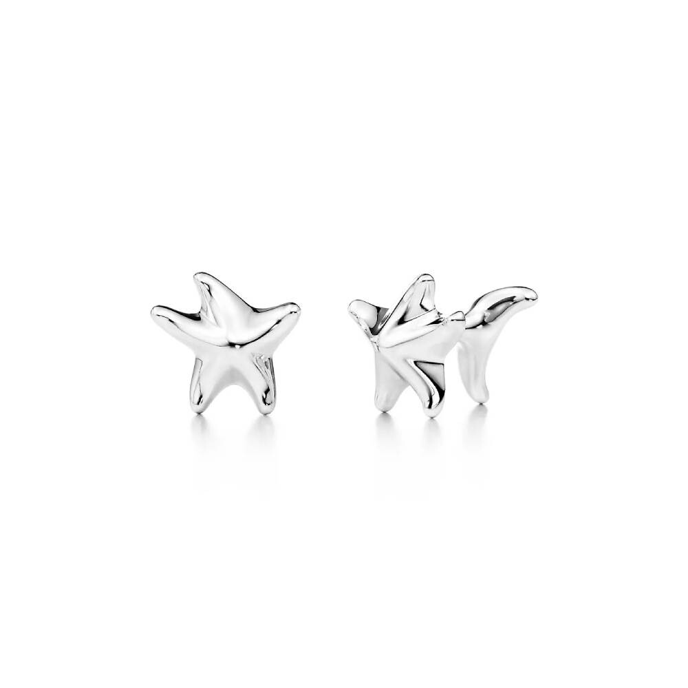 

Запонки Tiffany & Co. Starfish, серебро