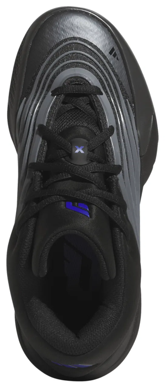 Кроссовки для мальчиков Dame X Adidas, цвет Black/Iron Metallic — фото 4