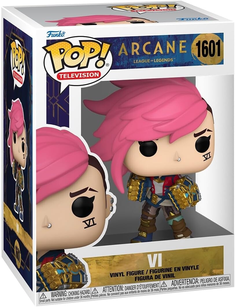 

Виниловая фигурка Funko Pop! TV: Arcane League of Legends, VI, 10,5 см