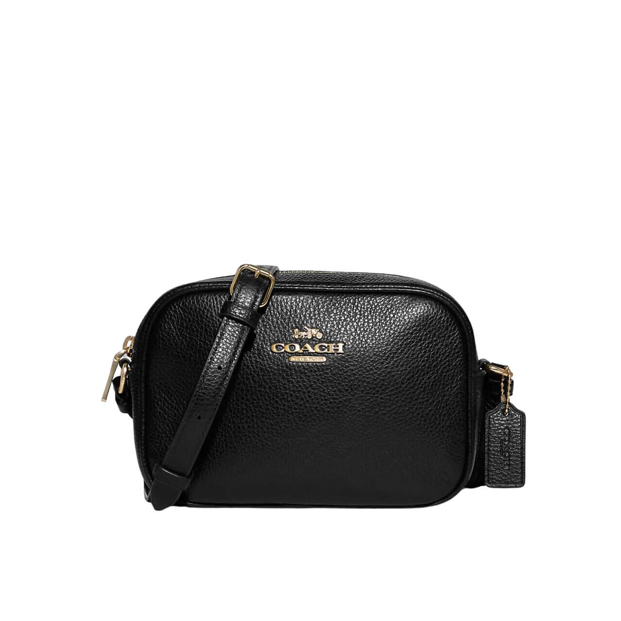 

Мини-сумка Coach Outlet Jamie, золотой/черный