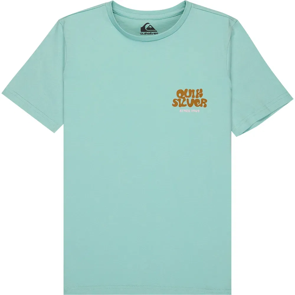 Футболка с коротким рукавом Fruits Tide Quiksilver, зеленый