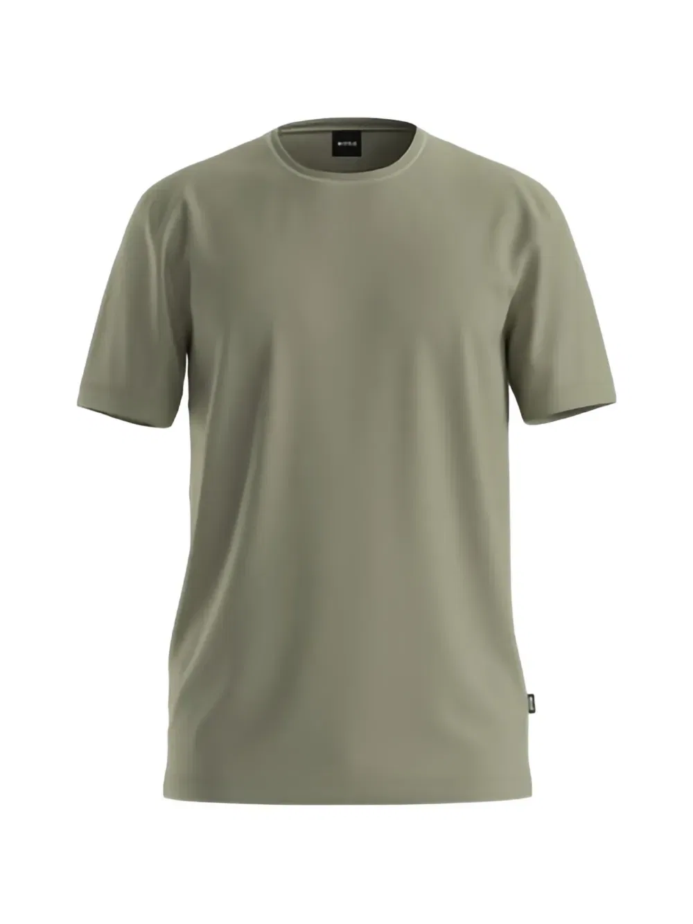 Футболка с круглым вырезом BOSS, цвет Khaki Green