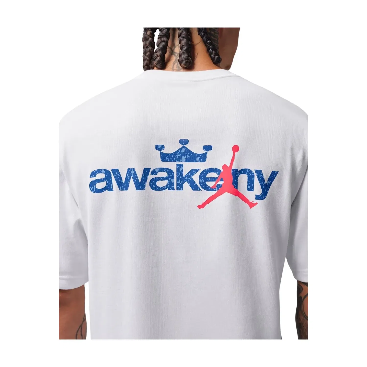 Мужская футболка Air Jordan x Awake NY T-Shirt 'White' Jordan, белый — фото 3