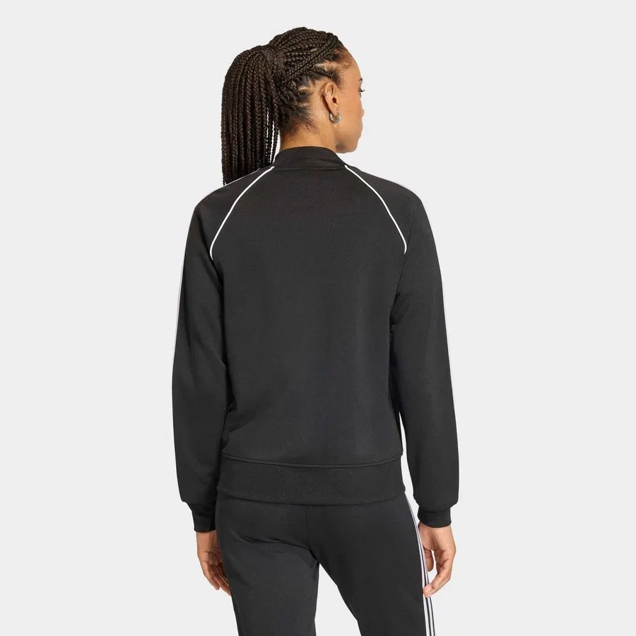 Женская куртка с длинным рукавом SST Classic adidas, Черный — фото 2