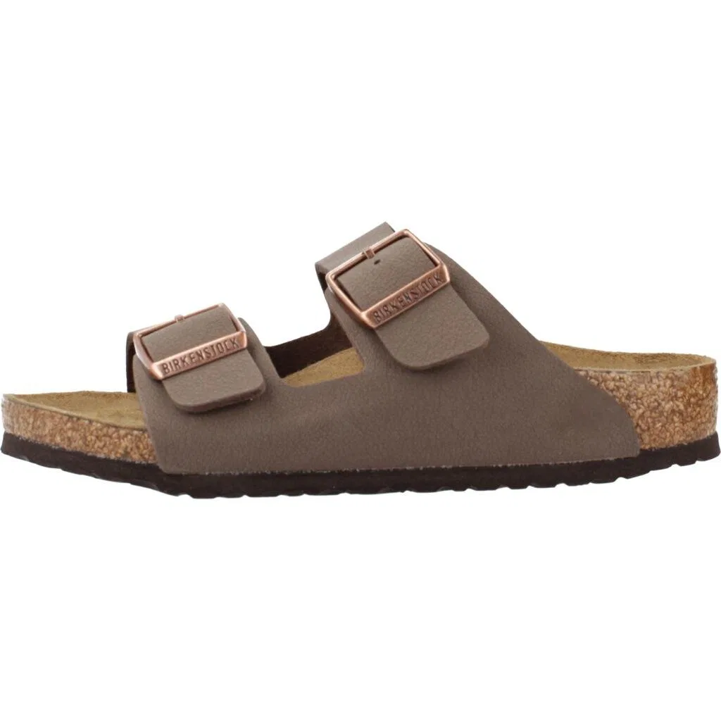 Детские сандалии с ремешками Arizona Birkenstock, Цвет Braun — фото 2