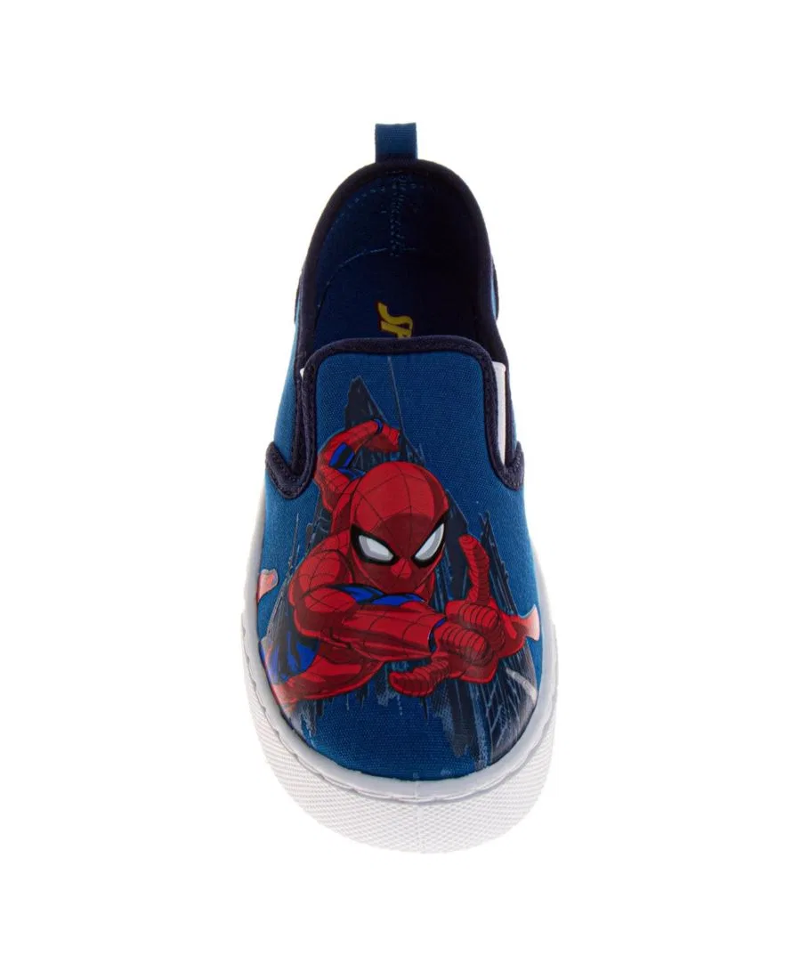 Кеды Marvel с принтом Spider-Man, Navy Red — фото 4