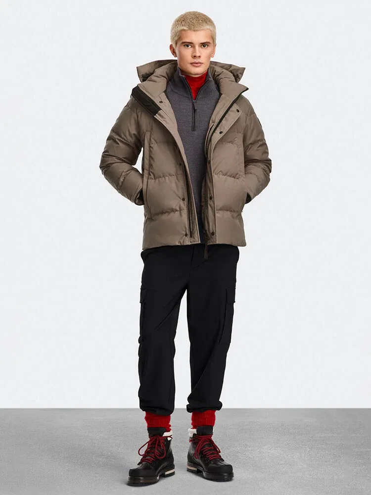 Пуховик Wyndham Parka, Black Label CANADA GOOSE, Blue — фото 2