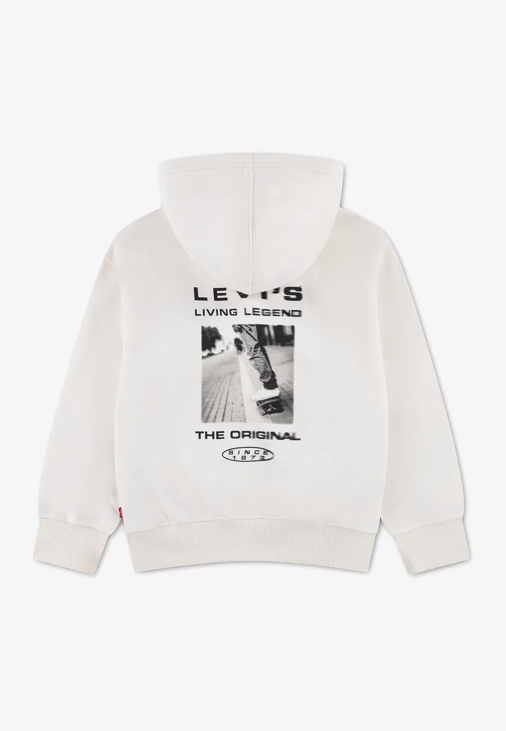 Худи с изображением легенды скейтбординга - худи Levi'S, Egret — фото 2
