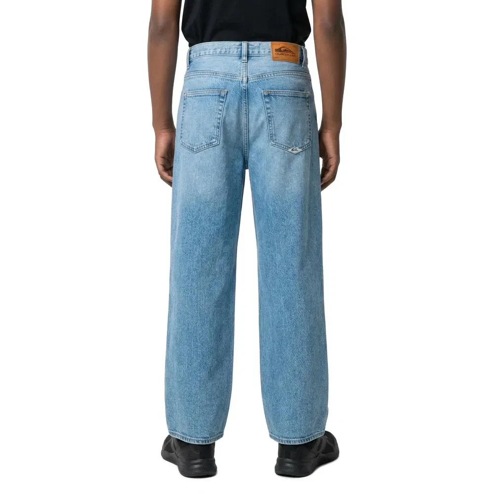 Детские джинсы свободного кроя для мальчиков Quiksilver, Blue — фото 2