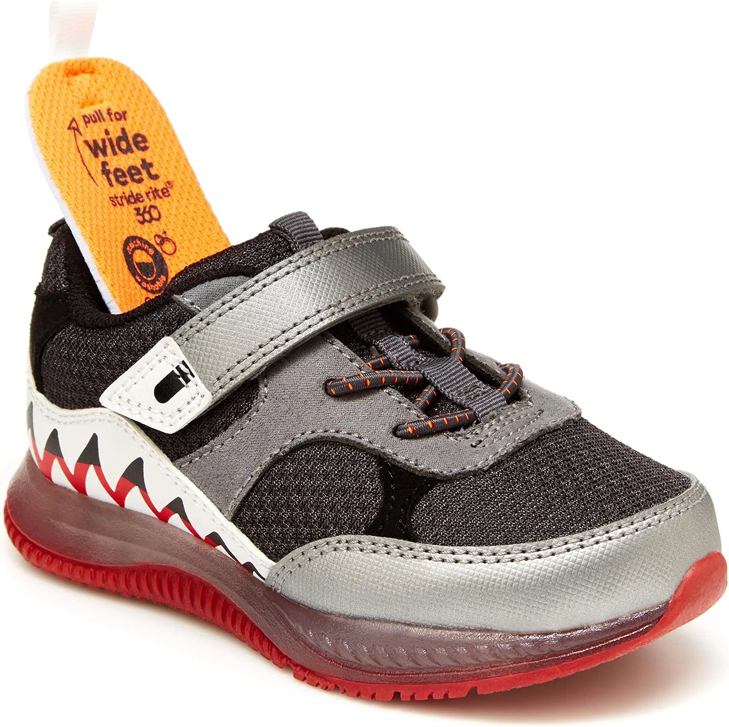Детские кроссовки для мальчиков Pierce Stride Rite, Grey/Red