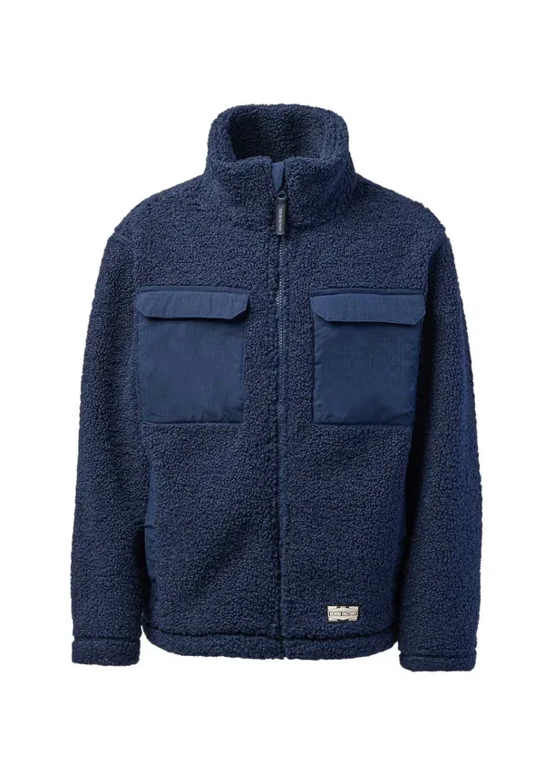 Куртка Denver pile jacket b jr унисекс - флисовая куртка Denim Factory, темно-синий