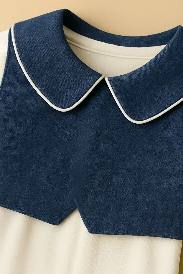 Детский комбинезон для новорожденных хлопковый Minytrendy, Blue — фото 4