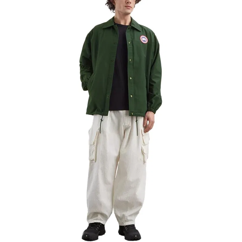 Куртка с патчем Canada Goose Moss Green — фото 3