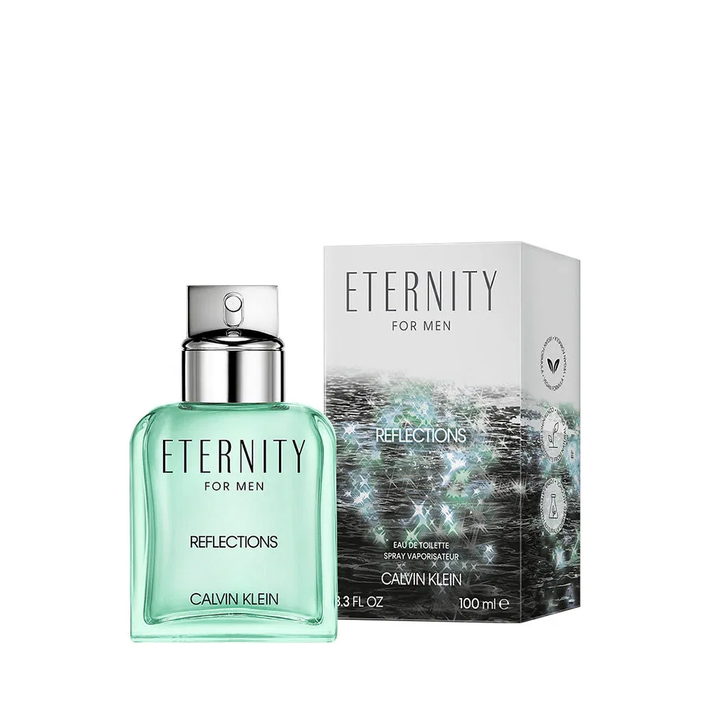 Туалетная вода 100 мл с абсентом и шоколадом ETERNITY FOR MEN REFLECTIONS Calvin Klein — фото 2