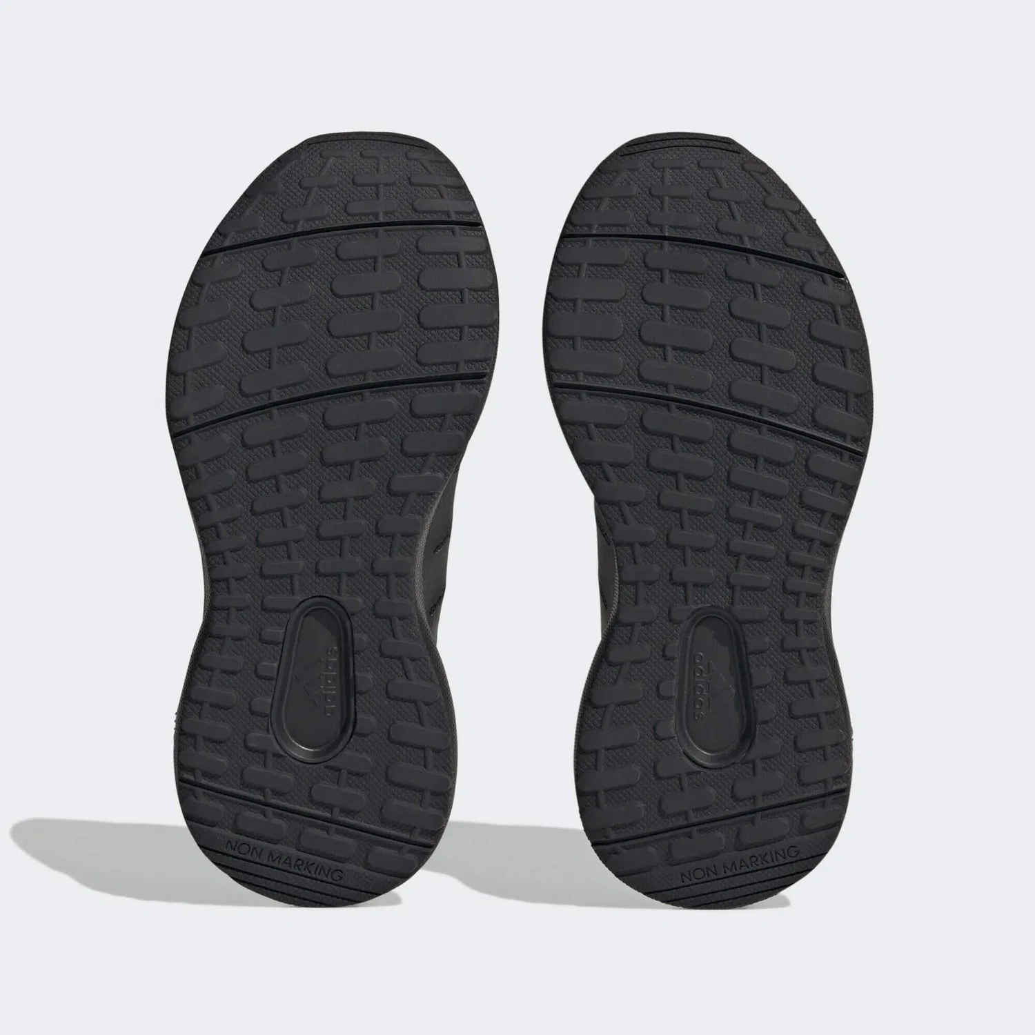 Детские кроссовки с шнуровкой FortaRun 2.0 Cloudfoam Lace Adidas, Schwarz Carbongrau — фото 4