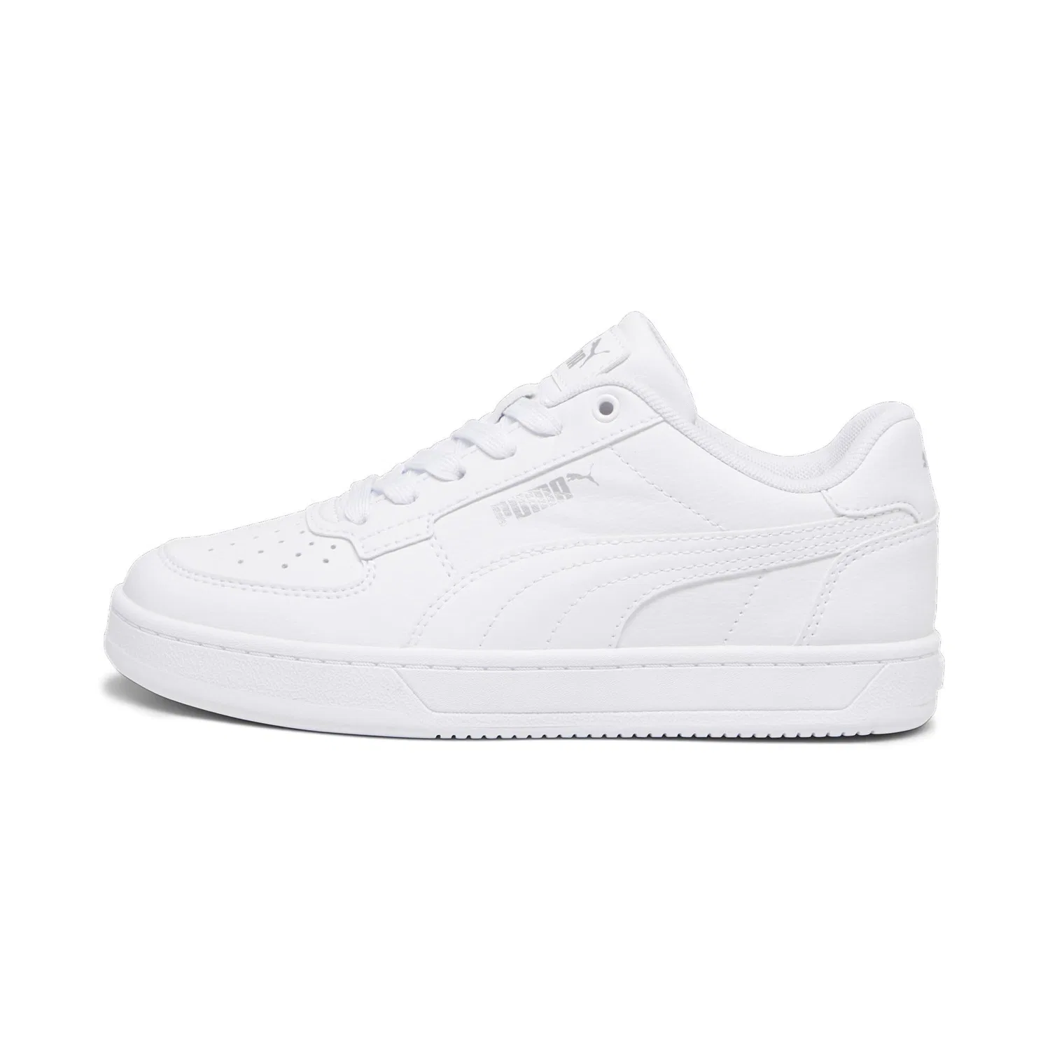 Детские кроссовки для мальчиков с шнуровкой Caven Jr PUMA PUMA White PUMA Silver PUMA Black V2
