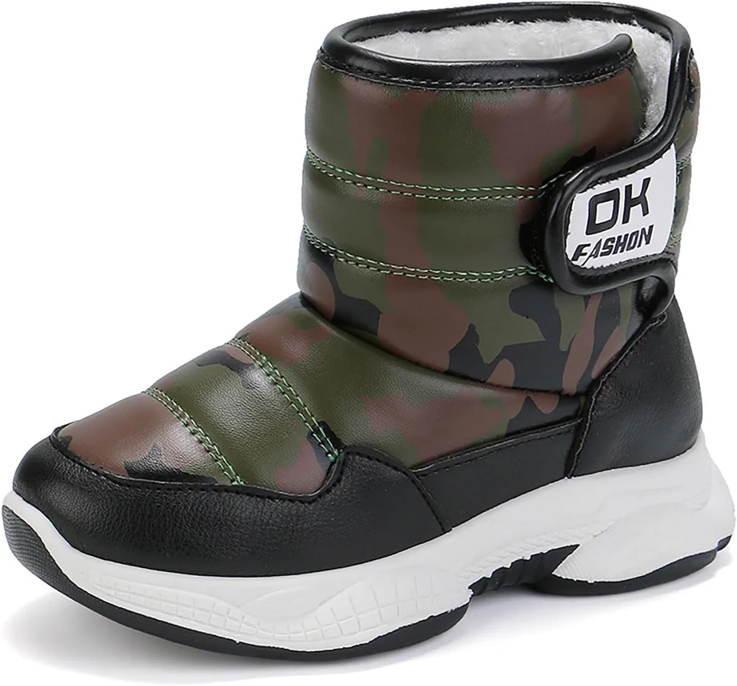 Детские зимние ботинки для девочек с флисовой подкладкой Snow Boots