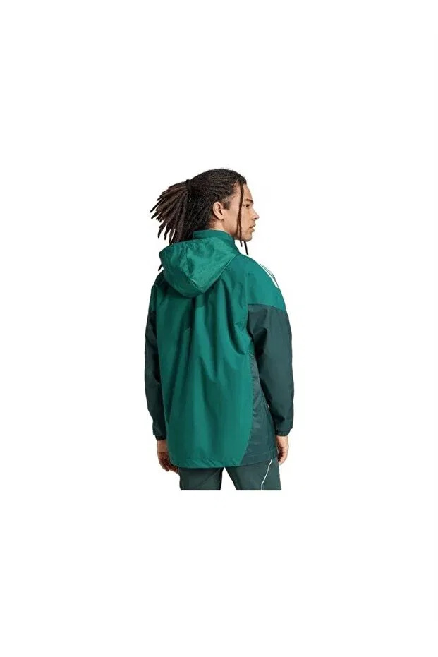 Мужская куртка с капюшоном Tiro25C aw jkt Adidas, Green
