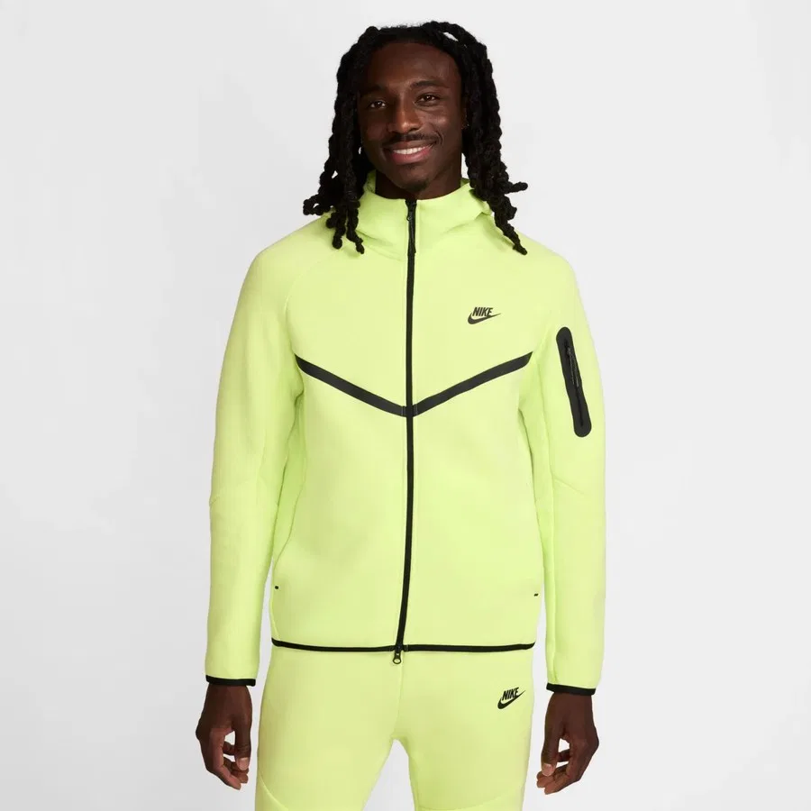 Свитшот-худи с молнией Tech Fleece Windrunner Nike, Желтый