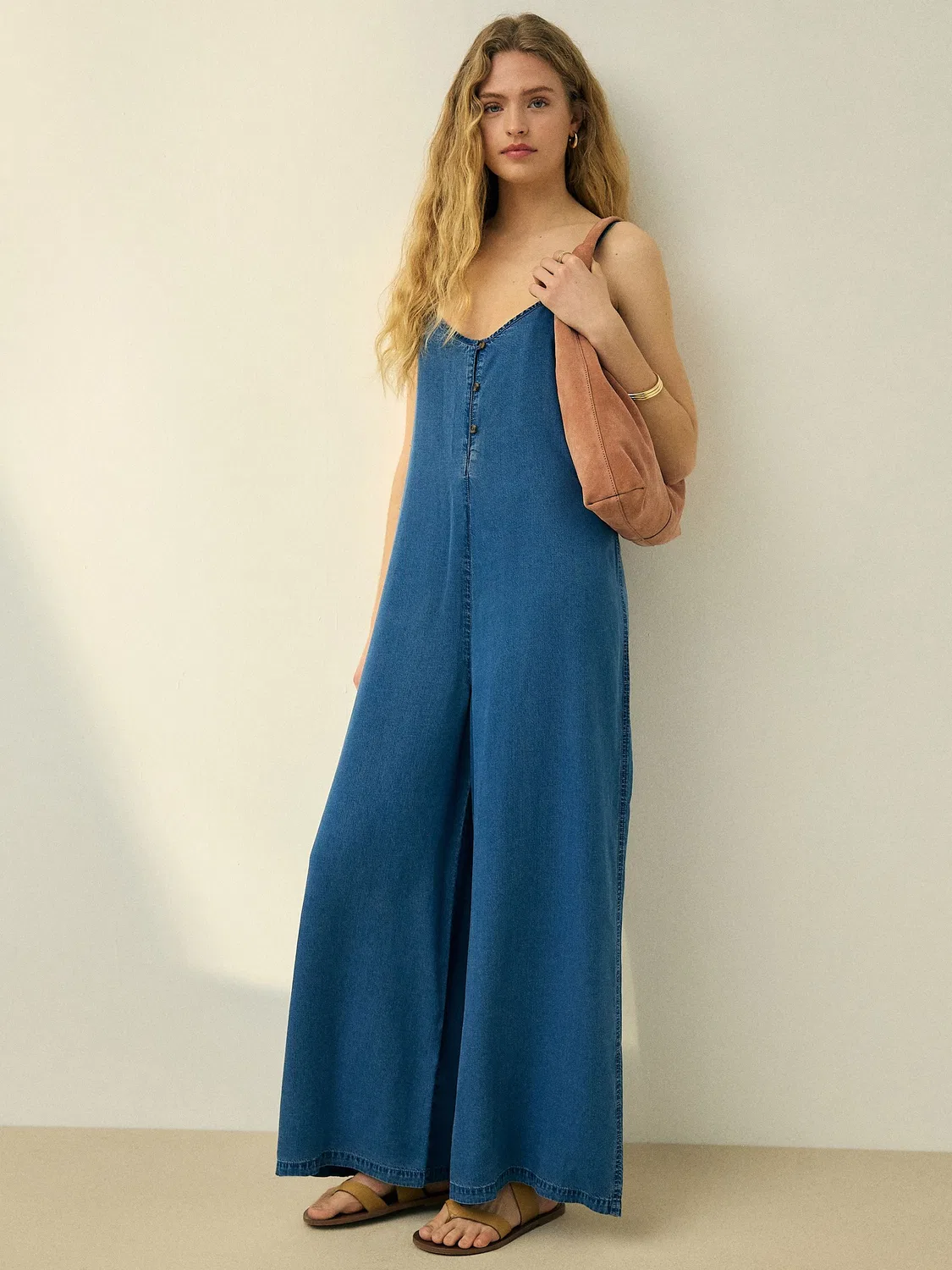 Комбинезон N.Premium Tencel Denim Next, Mid Blue