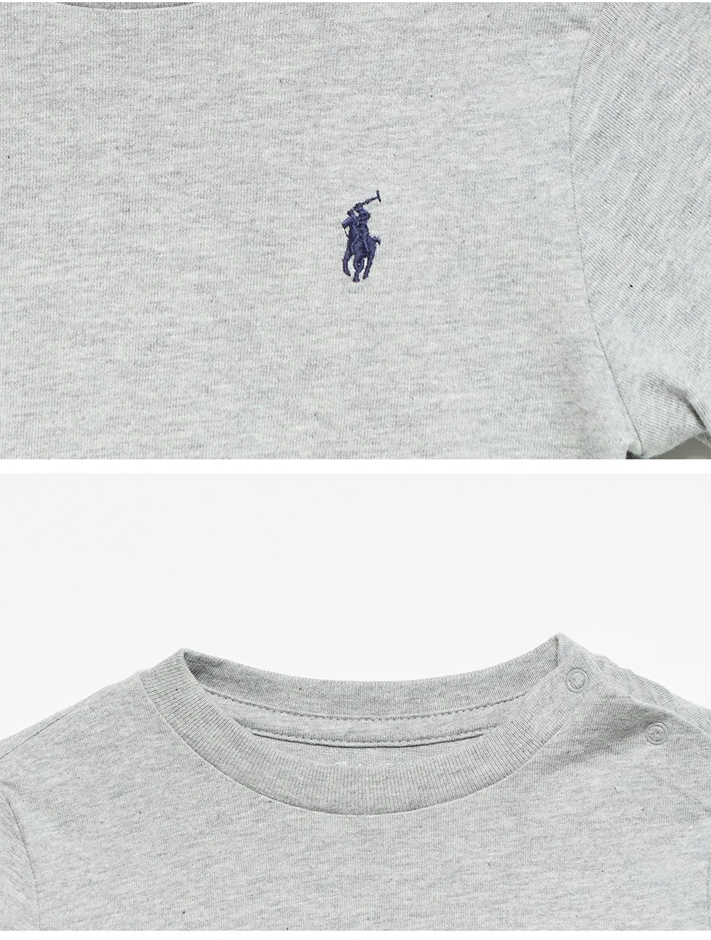 Детская футболка с круглым вырезом зелёная от Polo Ralph Lauren Children — фото 4
