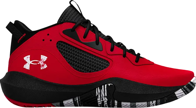

Кроссовки Under Armour Lockdown 6 Red Black, черный