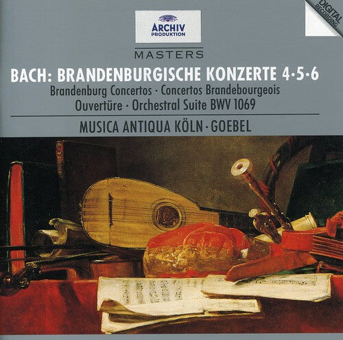 

CD диск Bach, J.S. / Goebel / Musica Antiqua Koln: Brandenburg Concertos 4 5 & 6