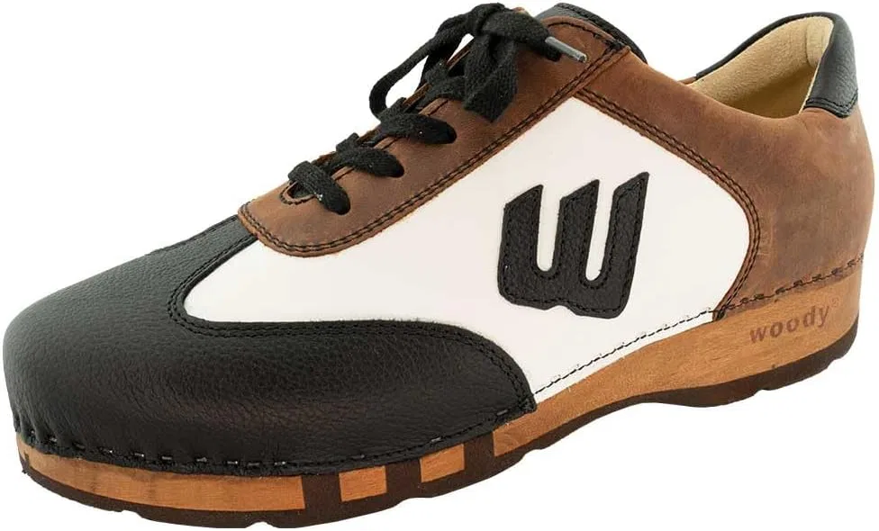 Деревянные мужские кроссовки Niki Clog Sneaker woody, Cervo Nero Tobacco