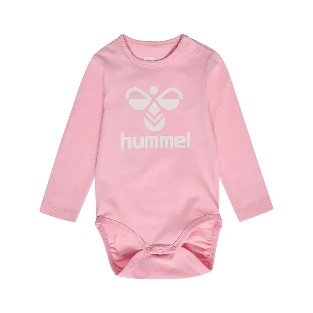 Боди с длинным рукавом Flips Hummel, розовый
