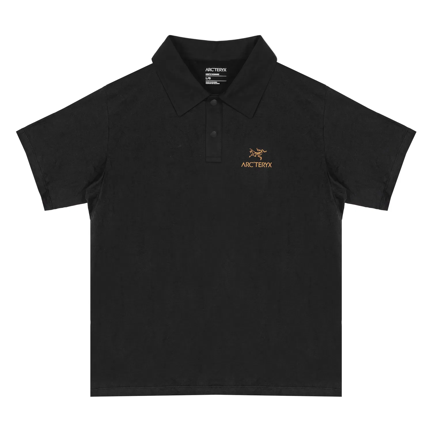 Футболка с круглым вырезом Unisex, Black/24K Black, Arcteryx