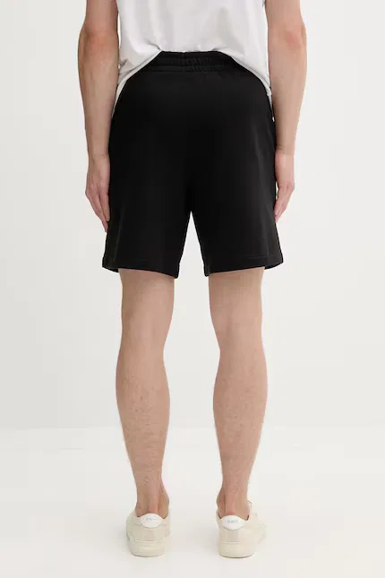 Шорты спортивные хлопковые Calvin Klein, черный — фото 3