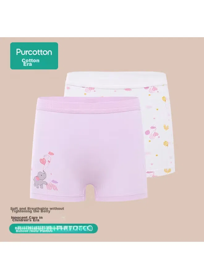 Трусы-боксеры детские хлопковые комплект 2 шт Little Elephant Purcotton, слон и воздушный шар