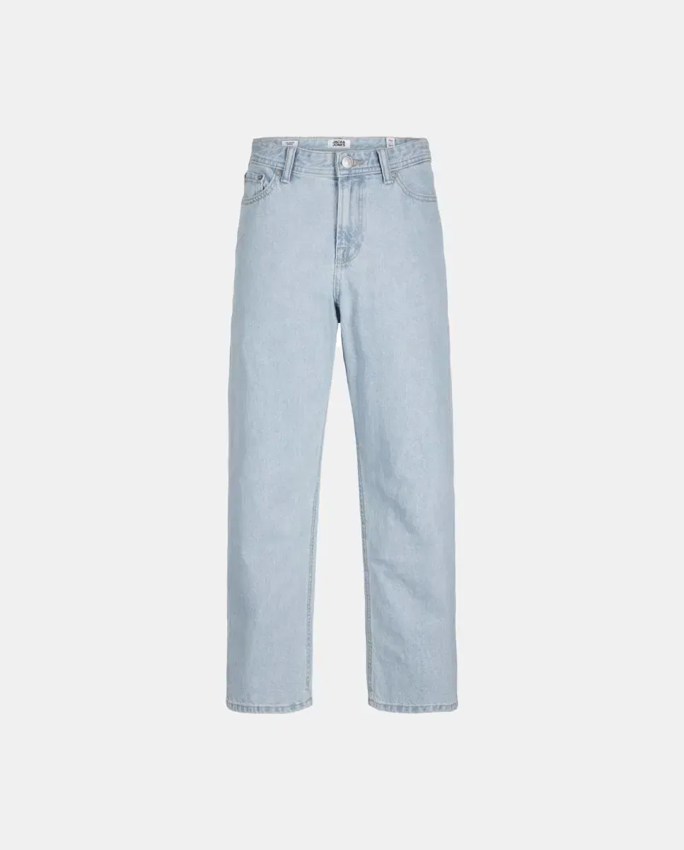 Детские джинсы для мальчиков baggy fit Jack & Jones, Azul Índigo — фото 4