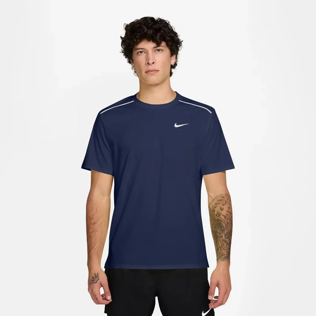 Мужская футболка с коротким рукавом Nike Miler Nike, Azul