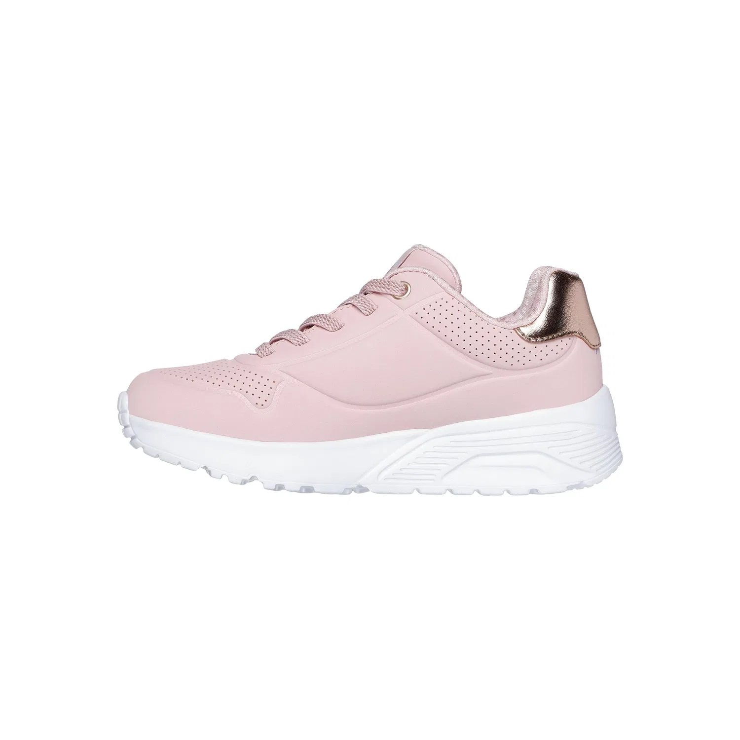 Детские кроссовки для девочек с принтом 310384L-MVE-PINK Skechers, Malvenfarben Rosa