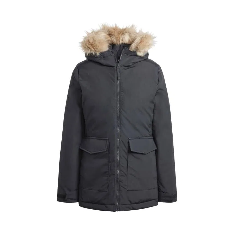 Женская куртка с длинным рукавом adidas W PAVERIC PAR, Черный