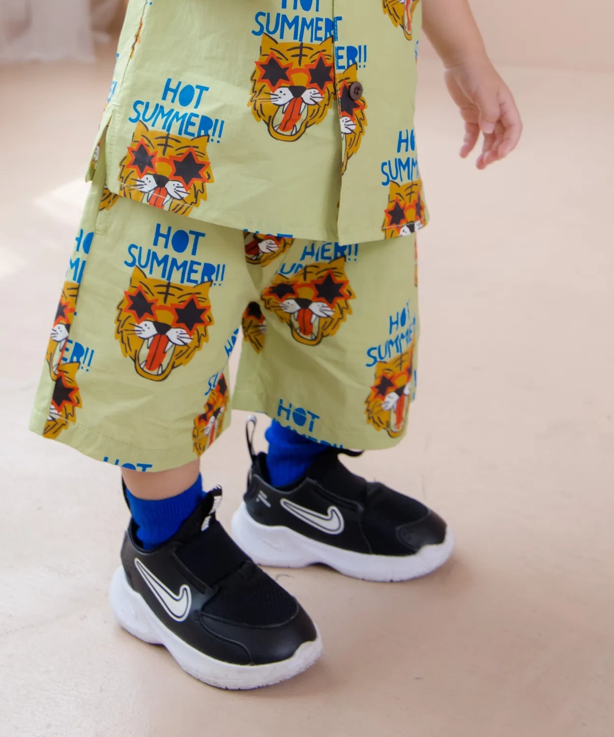 Детские брюки с принтом, 5/8, модель Party Tiger MAKE YOUR DAY, Yellow