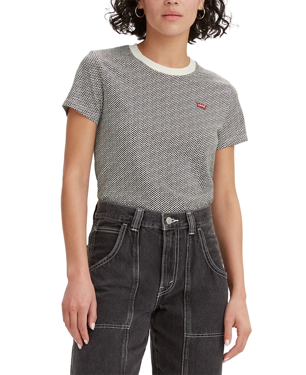 

Женская футболка с круглым вырезом the perfect Levi's, мульти