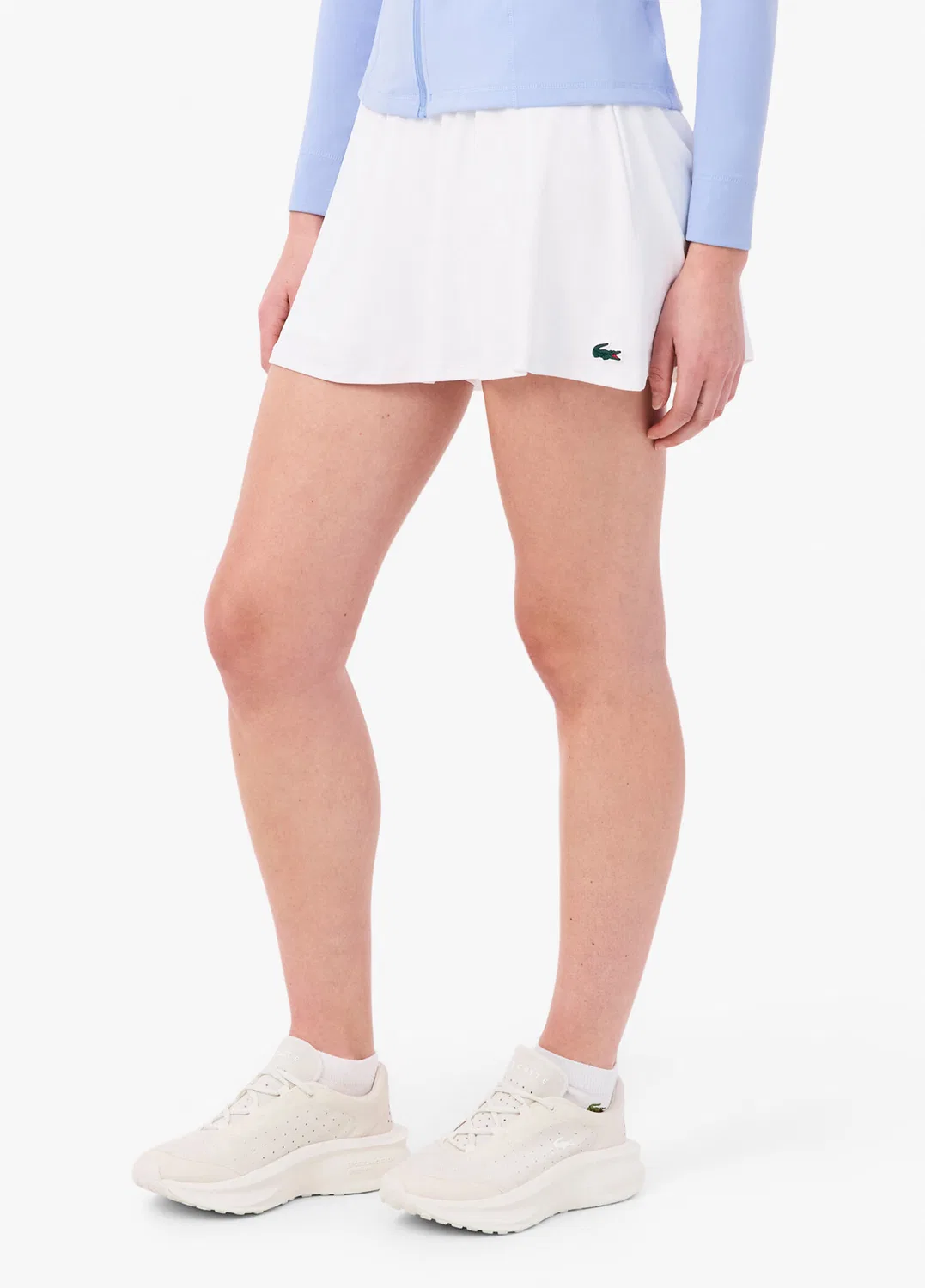 Юбка спортивная Lacoste, белая — фото 3
